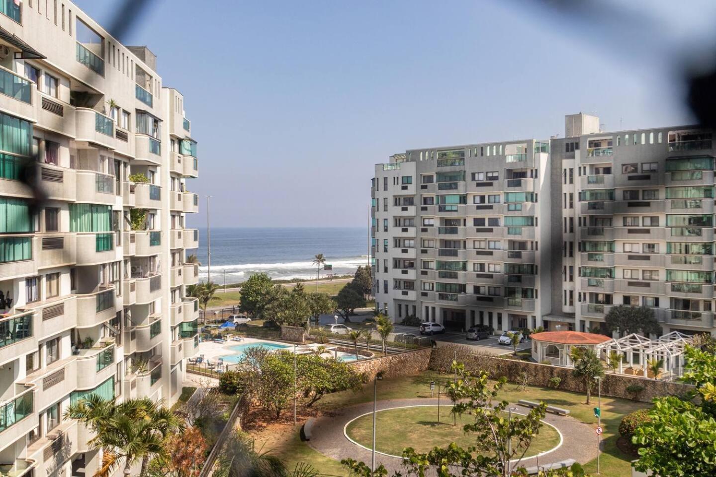 Rio De Janeiro Apartamento Frente Mar Na Barra Exterior foto