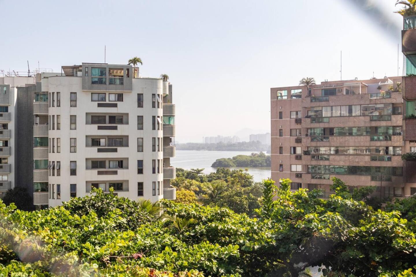 Rio De Janeiro Apartamento Frente Mar Na Barra Exterior foto