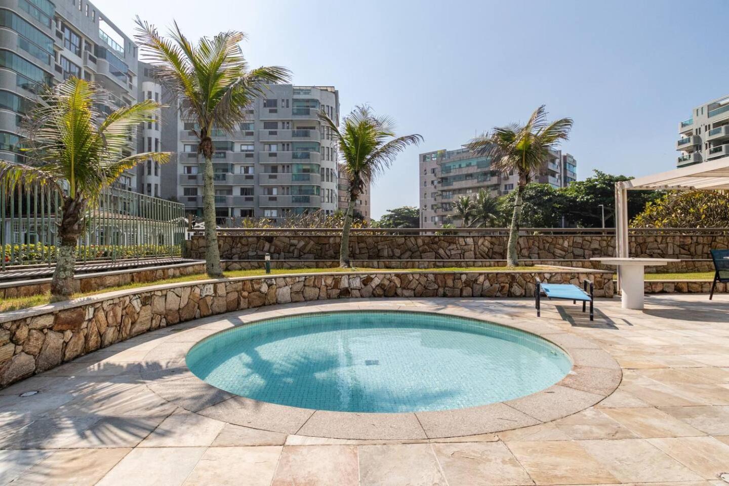 Rio De Janeiro Apartamento Frente Mar Na Barra Exterior foto